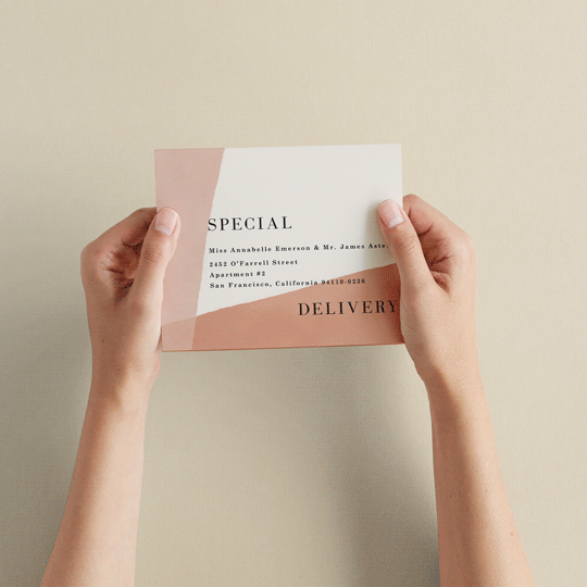 "Magazine Serif" - Savvy Wedding Invitations in Sand Dunes by Elly - How it works