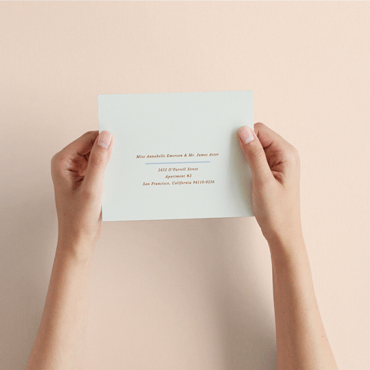 "stripes" - Savvy Wedding Invitations in Wave by Kelly Watkins - How it works