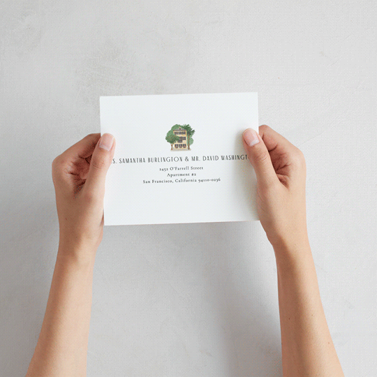 "East Bay street" - Savvy Wedding Invitations in Lily by Jennifer Wick - How it works