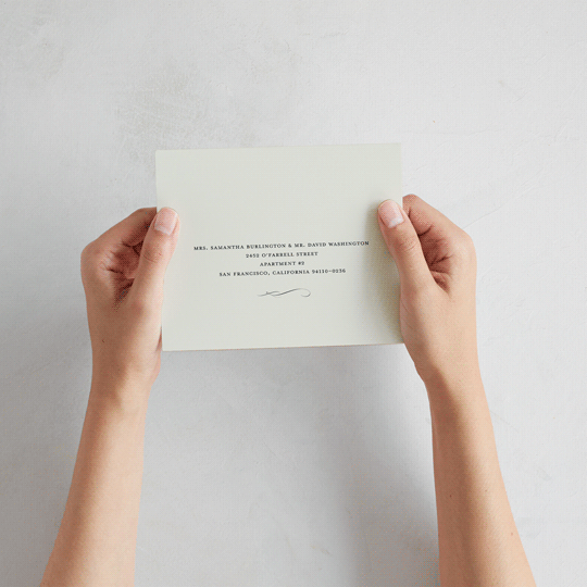 "Old Fashioned" - Savvy Wedding Invitations in Night by Ani Somi - How it works