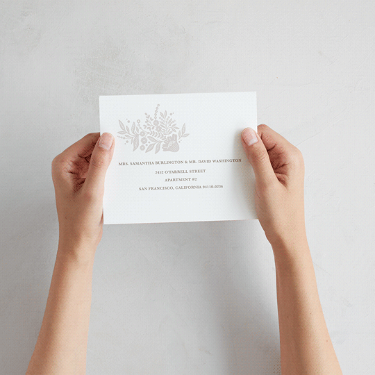 "Lace Trim" - Savvy Wedding Invitations in Cream by Kristen Smith - Animated View