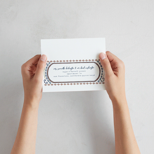 "Vase" - Savvy Wedding Invitations in Neptune by Kelly Watkins - Animated View