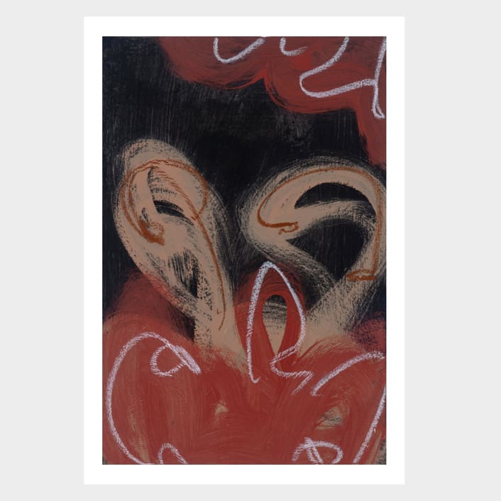 "No Divine Damnation" - Limited Edition Fine Art Print in multicolorassorted-colors by Mike McKeown