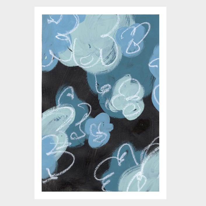"Walking Through" - Limited Edition Fine Art Print in multicolorassorted-colors by Mike McKeown