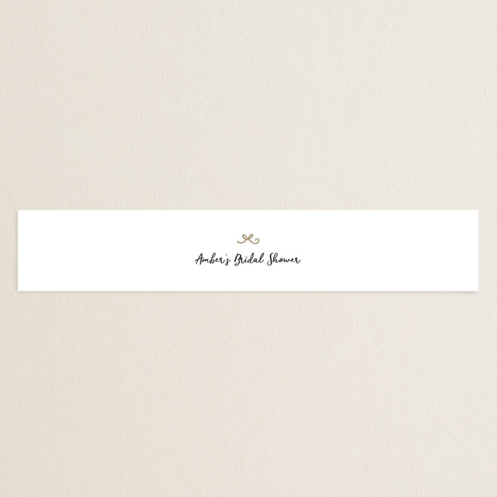 "Casual bows" - Bridal Shower in Snow by Alethea and Ruth - Front