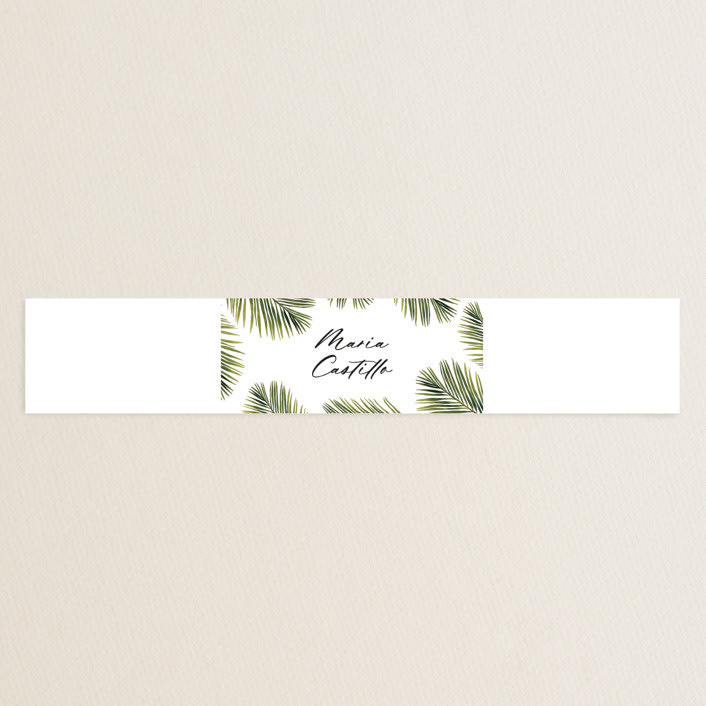 "Tropical Brunch" - Bridal Shower in Coral by Susan Moyal - Front
