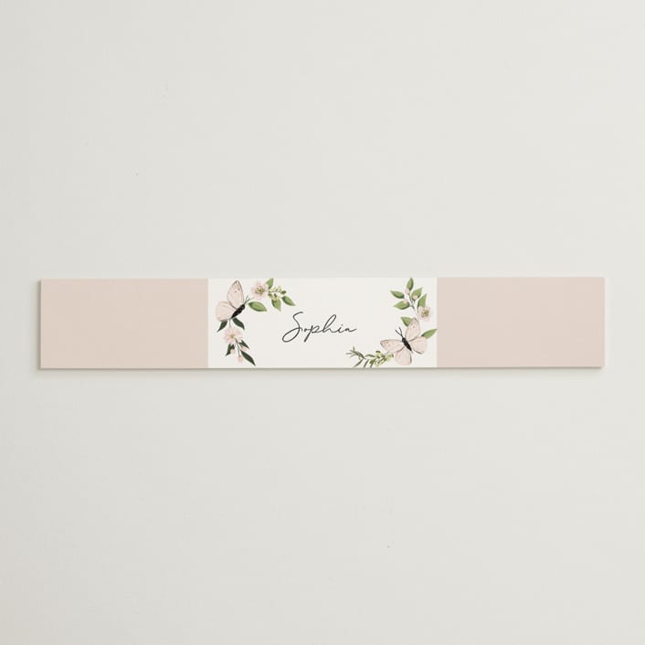 "Blossoms & Butterflies" - Bridal Shower in Blush by Susan Moyal - Front