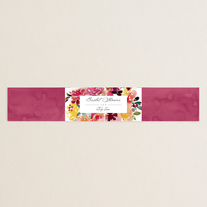"Magic Flowers" - Bridal Shower in Petal by Lori Wemple - Front