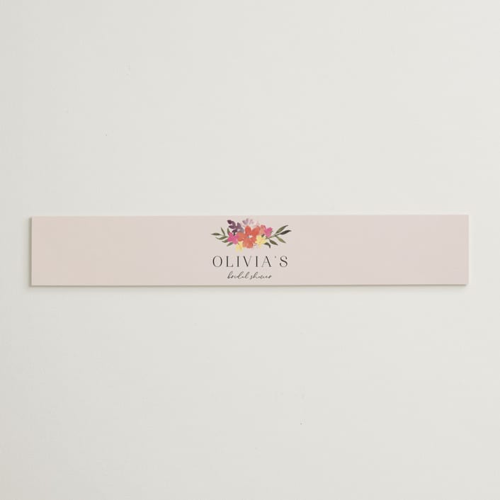 "Wildflower Garden" - Bridal Shower in Peony by Ashlee Townsend - Front