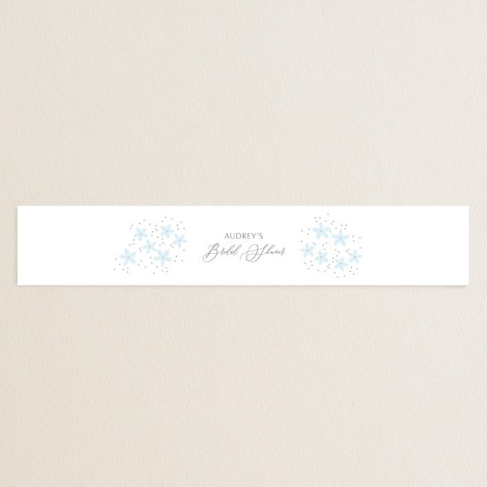 "Wedding Dress" - Bridal Shower in Cinderella Blue by Itsy Belle Studio - Front