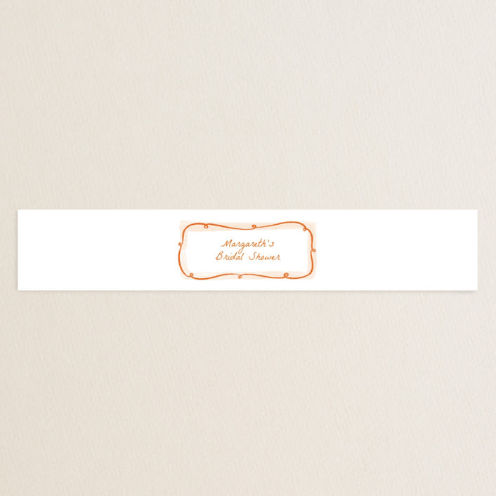 "Giardino" - Bridal Shower in Flame by Pati Cascino - Front