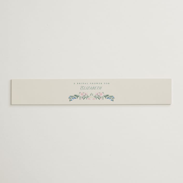 "Book Cover" - Bridal Shower in Evergreen by Petra Kern - Front