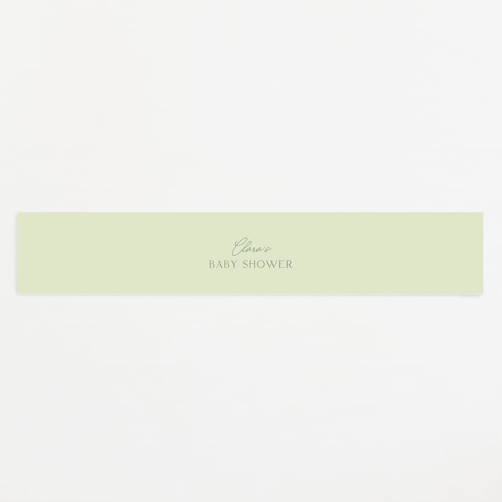 "sweet countryside" - Baby Shower Belly Bands in Meadow by Rebecca Durflinger - Front
