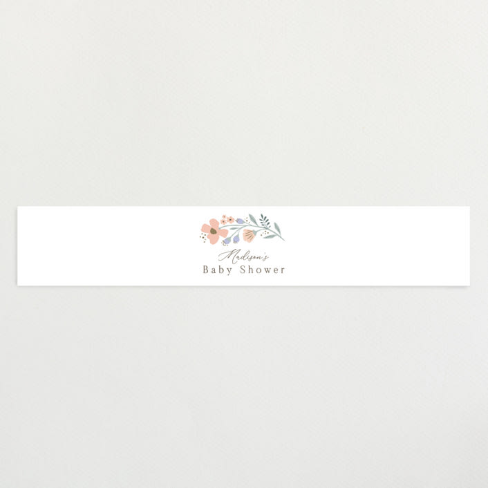 "garden bunnies" - Baby Shower Belly Bands in Petal by Karidy Walker - Front