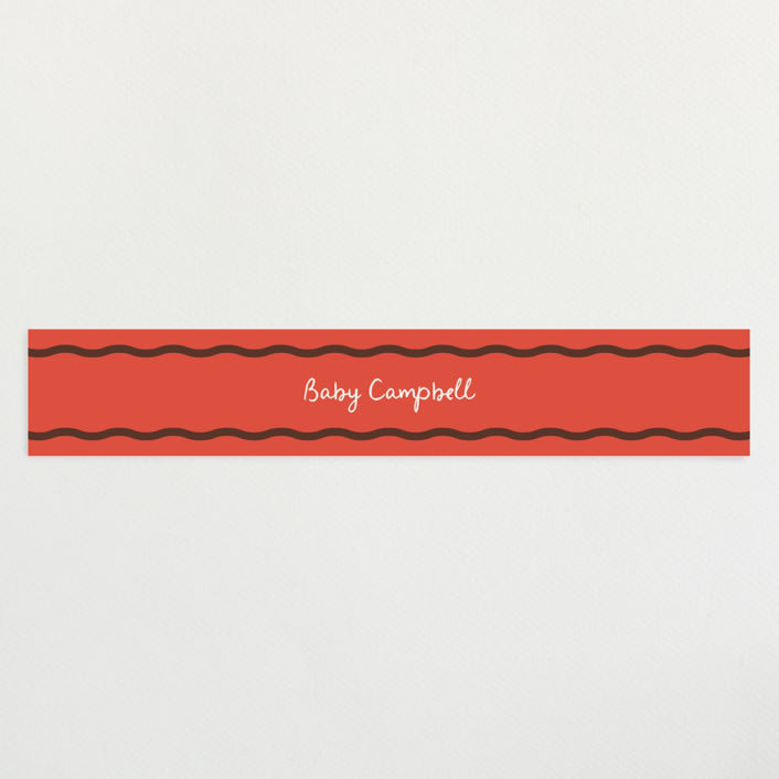 "Cherry on Top" - Baby Shower Belly Bands in Sundae by Megan Davis - Front