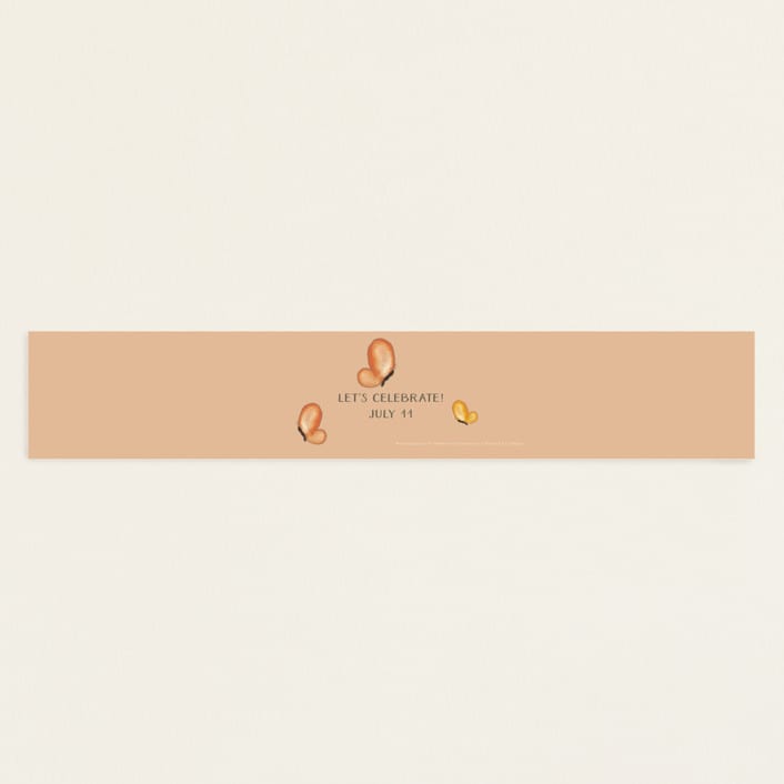"Vintage Winnie the Pooh Baby Shower Invite" - Baby Shower Belly Bands in Honey by Studio Sauvage - Front