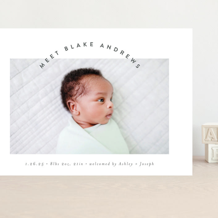 "Arc Name" - Birth Announcements in Penguin by Carolyn MacLaren - Front