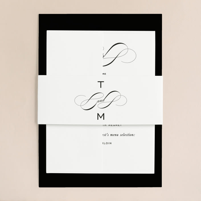 "Enamored" - Belly Bands in Obsidian by Kimberly FitzSimons - Assembled with Invitation