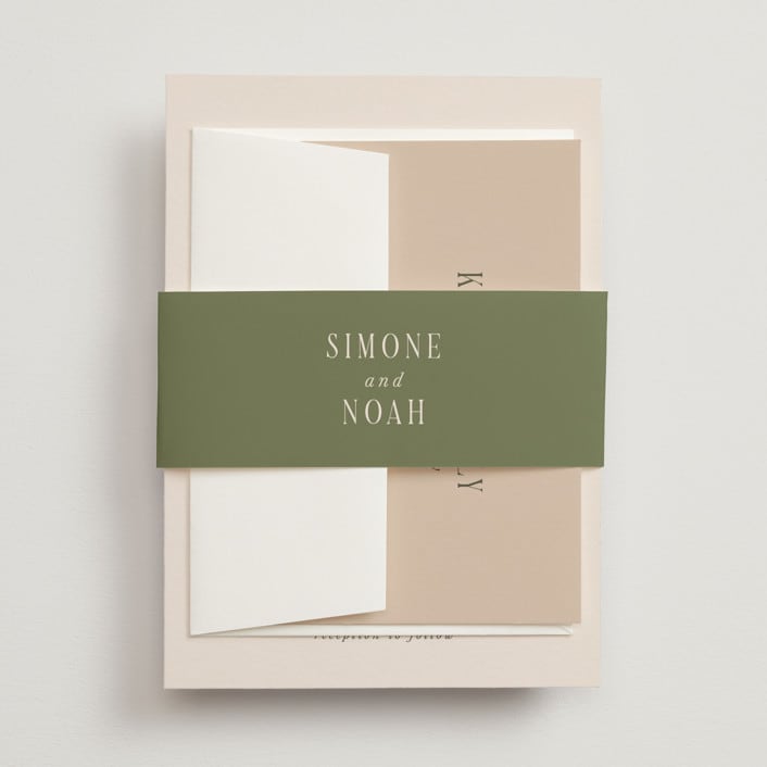 "Fero" - Belly Bands in Blush by Pati Cascino - Assembled with Invitation