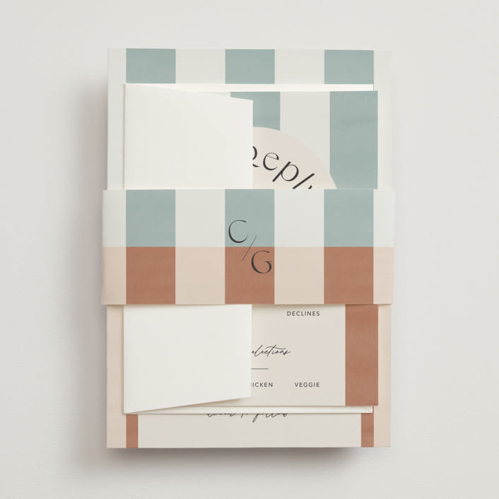 "Trois" - Belly Bands in Almond by Blustery August - Assembled with Invitation