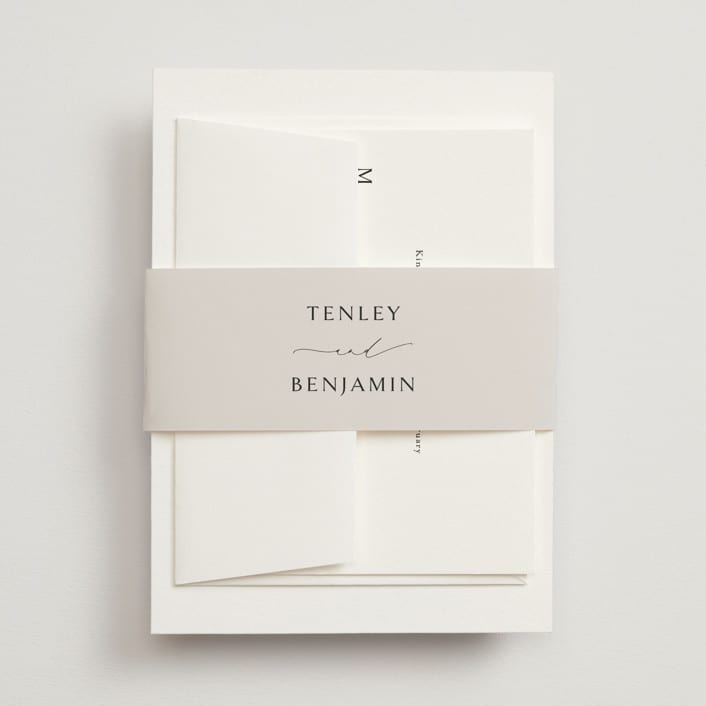 "Gentle Whisper" - Belly Bands in Cotton by Jennifer Postorino - Assembled with Invitation