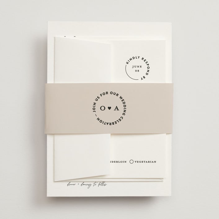 "Merge" - Belly Bands in Cloud by Pixel and Hank - Assembled with Invitation