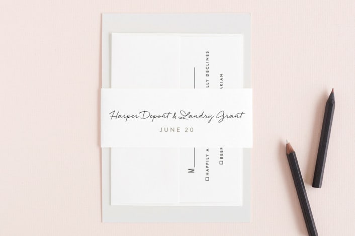 "Spring Blooms" - Belly Bands in Blush by Susan Moyal - Assembled with Invitation