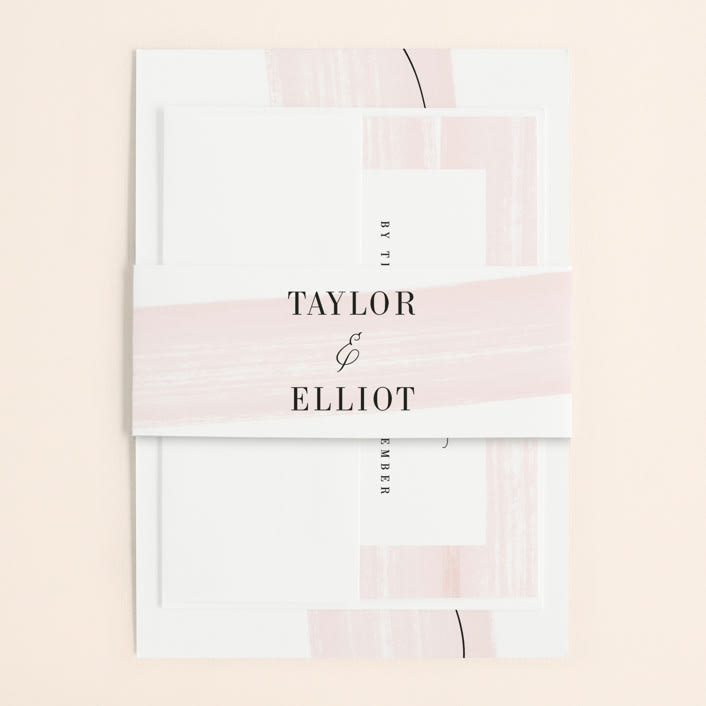 "Effervescent" - Belly Bands in Blush by Kristie Kern - Assembled with Invitation
