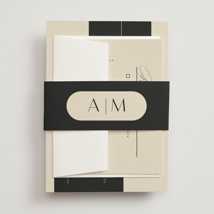 "Entwine" - Belly Bands in Matchbook by Christie Garcia - Assembled with Invitation