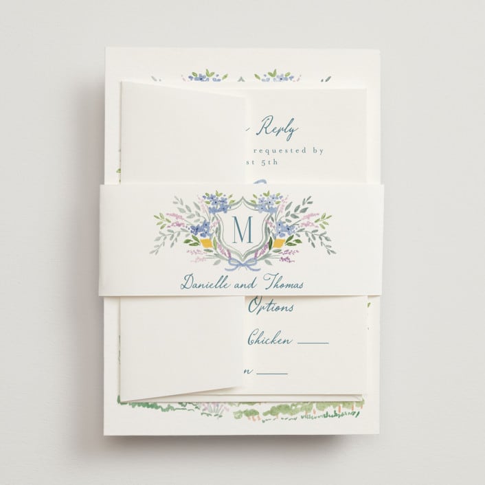 "Vineyard Love" - Belly Bands in Summer by Petra Kern - Assembled with Invitation