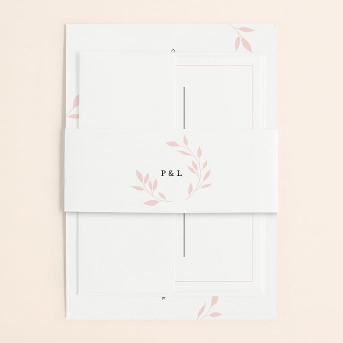 "Emblem" - Belly Bands in Petal by Kimberly FitzSimons - Assembled with Invitation