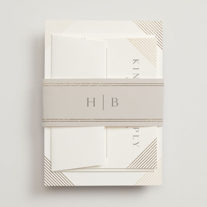 "Song of Solomon" - Belly Bands in Slate by Vanessa Doyle - Assembled with Invitation