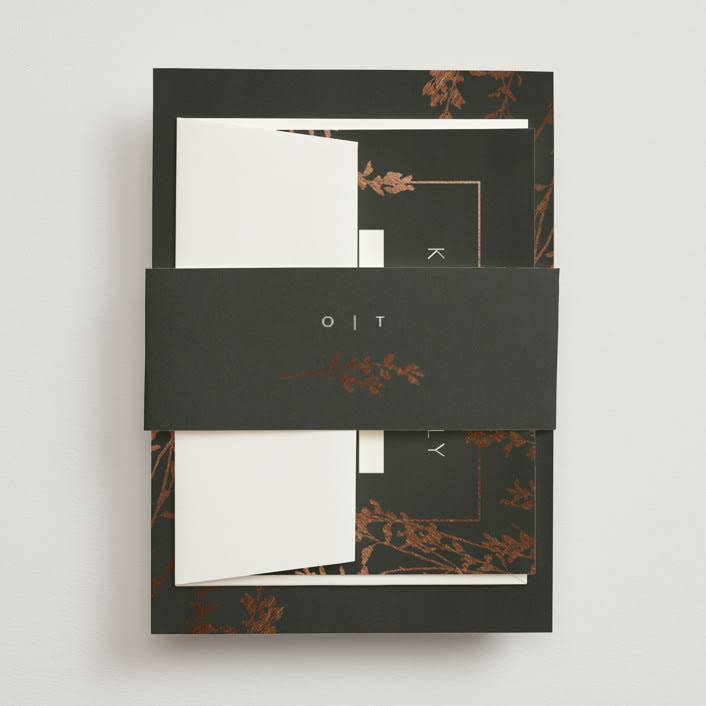 "Quince" - Belly Bands in Ivy by Kelly Schmidt - Assembled with Invitation