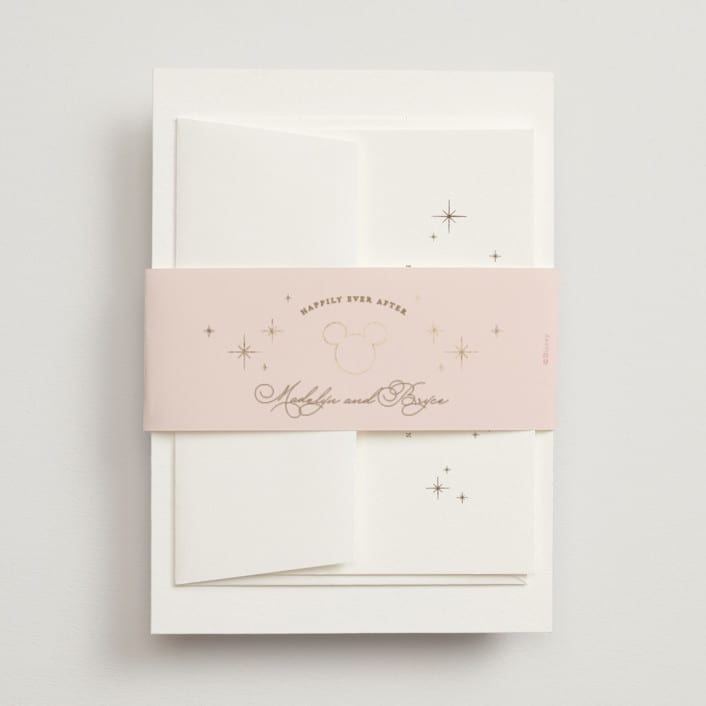 "Disney's Minimal Mickey Mouse" - Belly Bands in Celebration by Jennifer Postorino - Assembled with Invitation