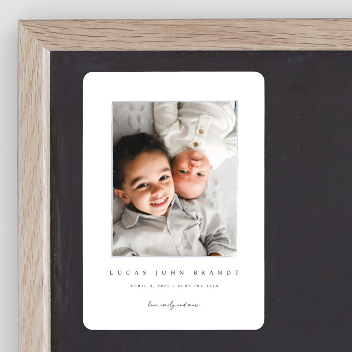 "Border" - Birth Announcements in Shadow by Kasia Labocki - Front