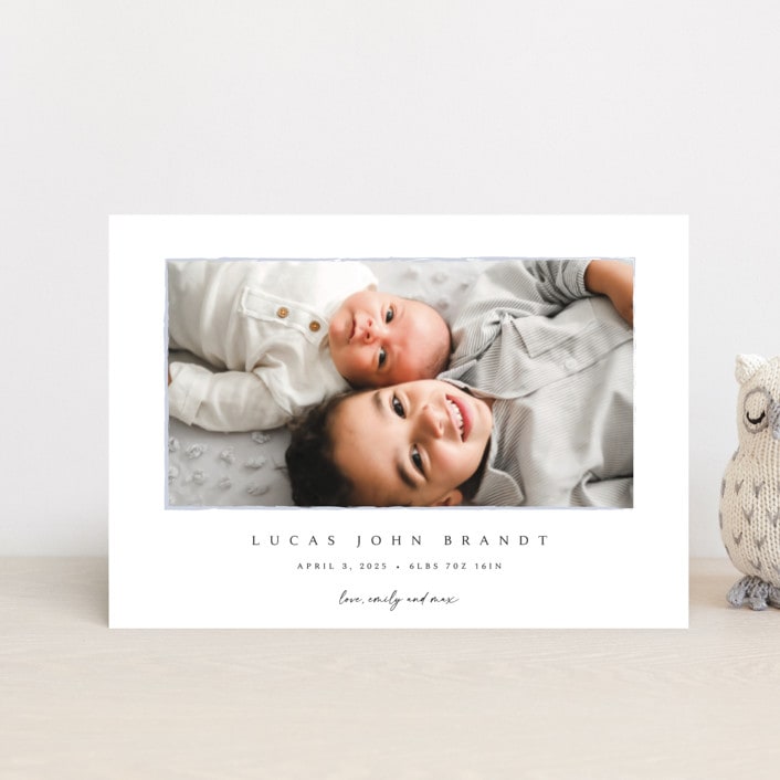 "Border" - Birth Announcements in Shadow by Kasia Labocki - Front