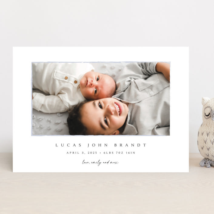 "Border" - Birth Announcements in Shadow by Kasia Labocki - Front