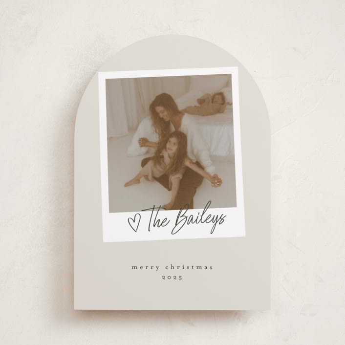 "holiday snapshot" - Holiday Cards in Cream by Karidy Walker - Front