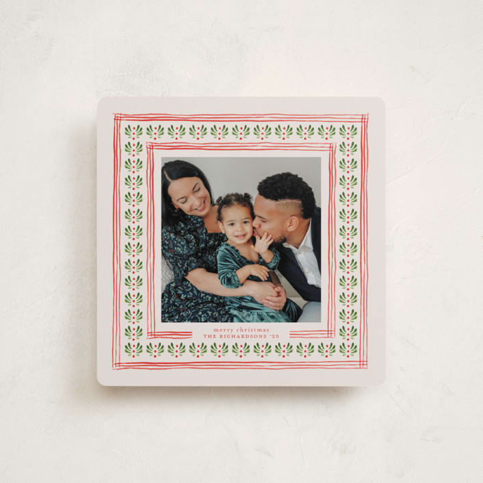 "Little Details" - Holiday Cards in Santa by Claudia Orengo - Front