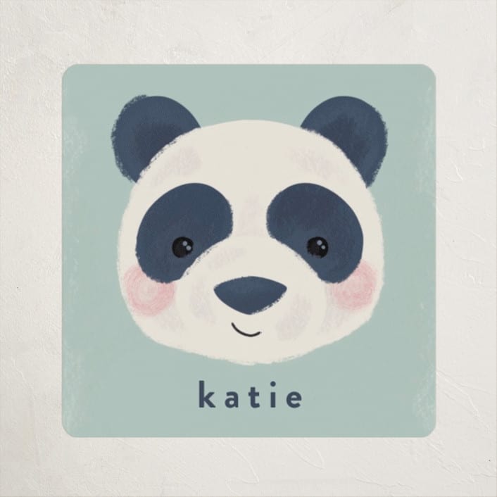 "beary sweet" - Custom Stickers in Eucalyptus by Laura Hankins - Front
