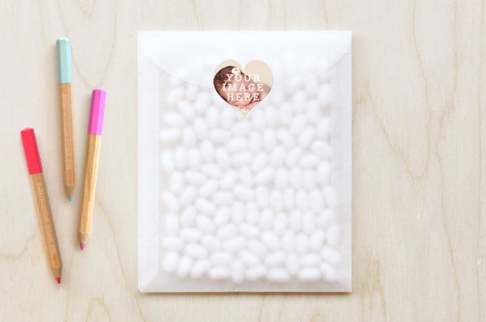 "The Big Picture" - Custom Stickers in Ivory by Minted - Front