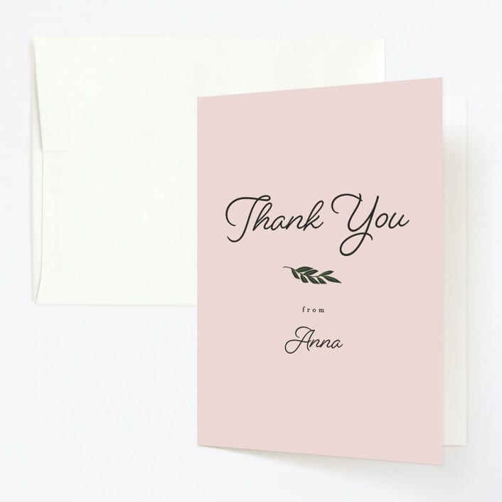 "Garden Party Joy" - Children's Birthday Party Thank You Cards in Rouge by frances mathys - Front