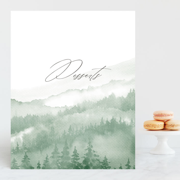 "Over the mountains" - Small Signs in Fern by Helen Halik - Front