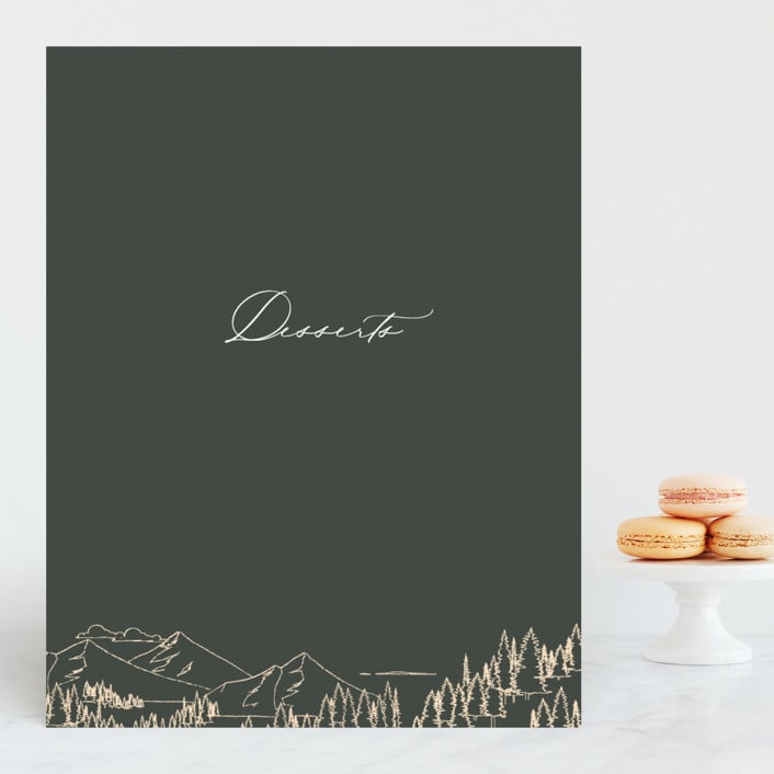 "Peaks" - Small Signs in Hunter by Sarah Brown - Front