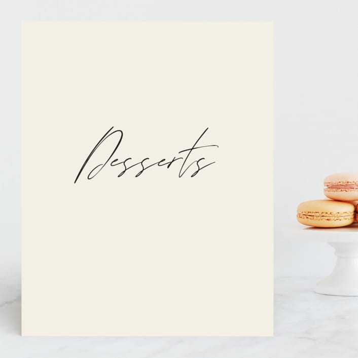 "Together" - Small Signs in Cream Puff by Pixel and Hank - Front