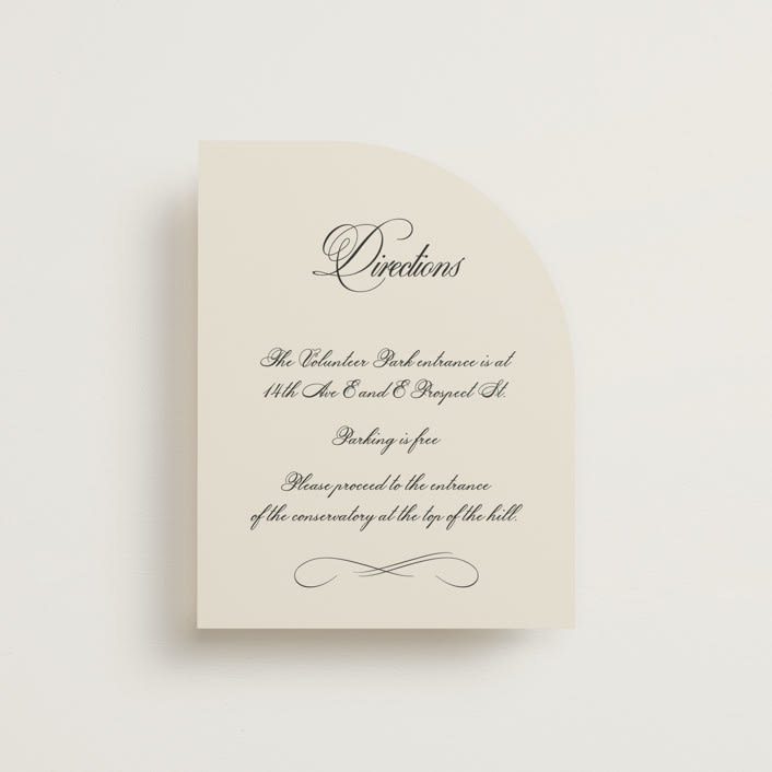 "Old Fashioned" - Direction Cards in Night by Ani Somi - Front