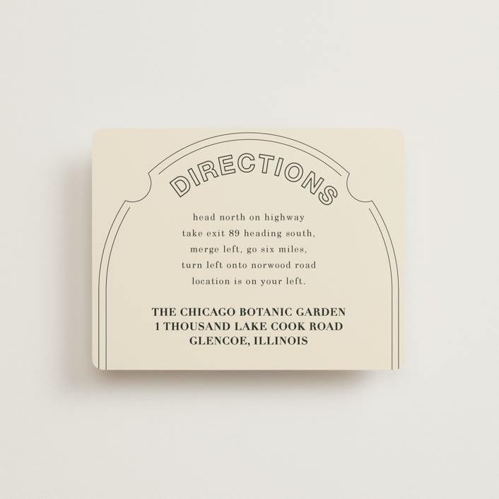 "Sealed" - Direction Cards in Daisy by Baumbirdy - Front