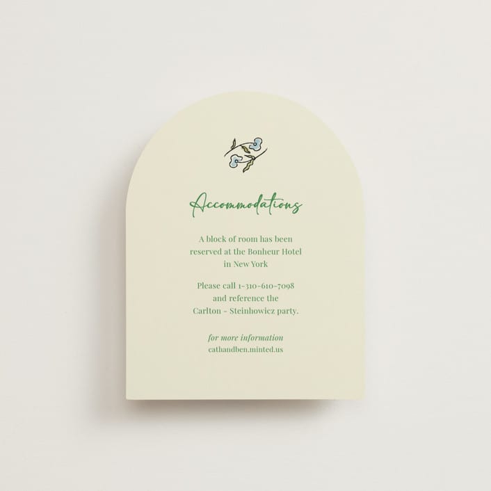 "The Pairfect" - Direction Cards in Waterlily by Helena Vitto - Front