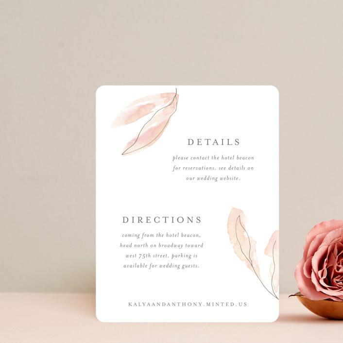 "Autumn Euphoria" - Direction Cards in Autumn Kiss by Design Lotus - Front
