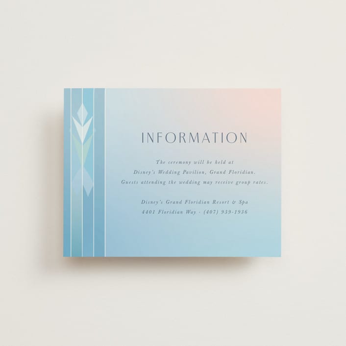 "Disney's Frozen True Love" - Direction Cards in Frozen by Lori Wemple - Front
